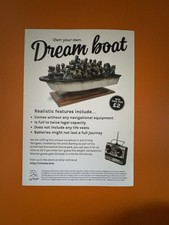 Banksy Dream Boat Flyer