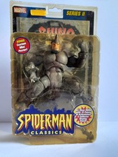 Marvel Spider-Man Classics Series II Rhino Toy Biz New Yellowed Packaging