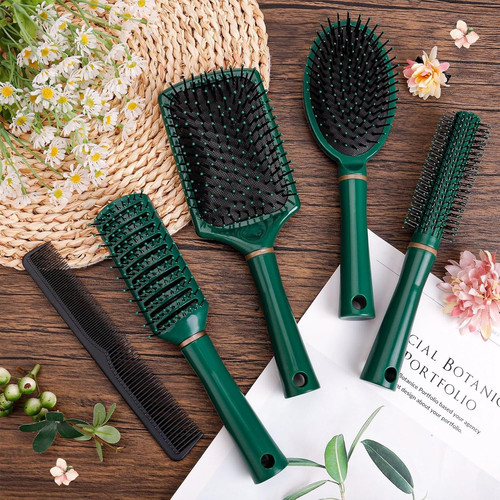 4pk hair brush set for - hair,