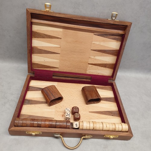 Backgammon vintage board - vintage, game