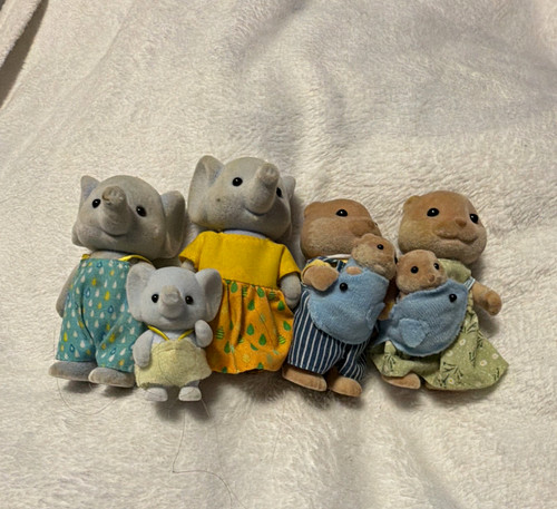 Sylvanian families elephant - sylvanian,