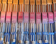 Pony Classic Knitting Pins Single Ended / Pointed Needles 30cm **See description