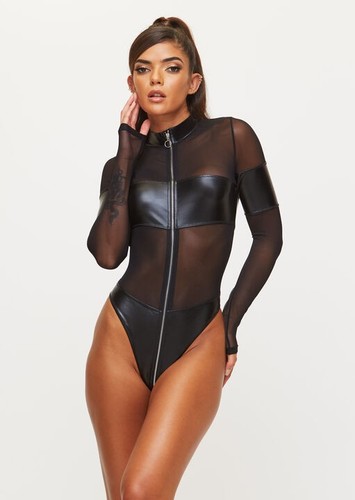 Ann summers wet look zip - wet,