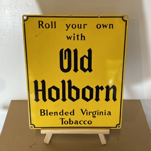 Original old holborn - old, tin