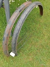 vintage Phillips bicycle Mudguards 26" X 1  3/8th , 1950s / 1960s