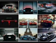140 SUPER CAR POSTERS PRINTS