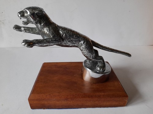 Desmo jaguar car mascot - car,