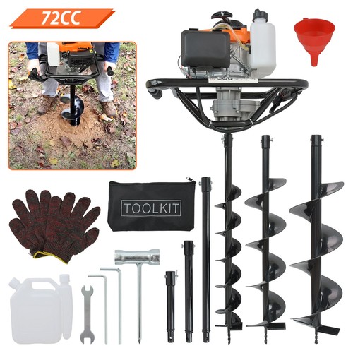 72cc petrol post hole borer - petrol,