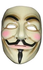V for Vendetta Mask DC Guy
