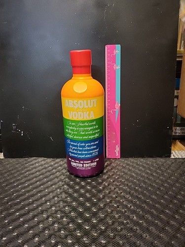 Absolut vodka rainbow colours - vodka,