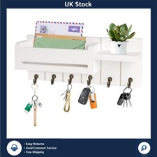 Elegant Wooden Key Rack Wall