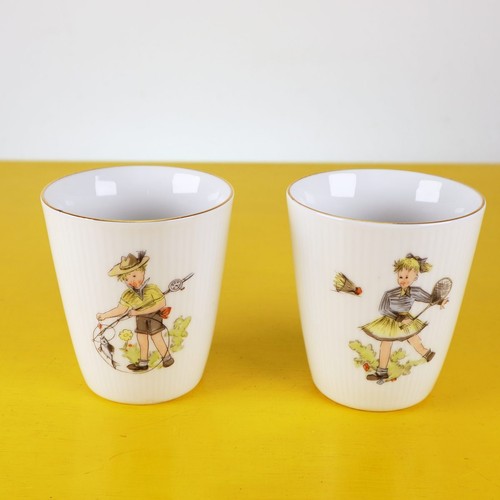 Pair bavarian ceramic - of,