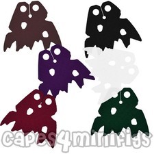 2 CUSTOM tattered capes for