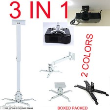 UNIVERSAL PROJECTOR CEILING WALL MOUNT BRACKET TILT EXTENDABLE FOR EPSON HITACHI