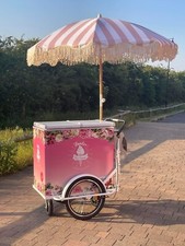 Brand New Traditional Ice Cream Cart "Stop Me & Buy One" Trike/Bike/Cart/Van