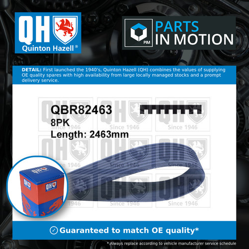 Rib multi drive belt - multi, fits