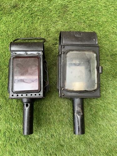 Vintage carriage lamp br435 - x2,