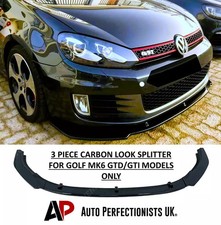 For VW Golf MK6 GTD GTI Carbon