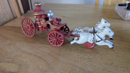 Vintage cast iron - cast, fireman