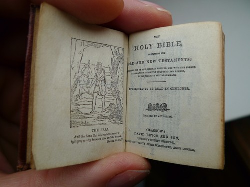 Miniature micro bible - micro,