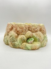 Vintage Sylvac Frog And Lizard Decorative Planter Vase Bowl Ceramic Pottery Z3