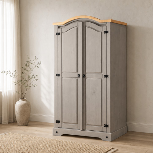 Corona wardrobe grey door - corona,