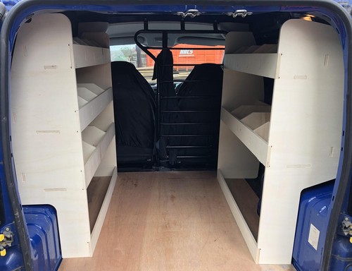 Peugeot bipper van racking - van,
