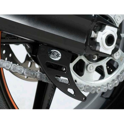 Toe chain guard - toe, aluminium