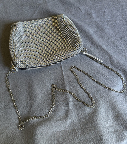 Primark silver metallic mesh - primark,