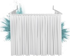 U-shaped Shower Curtain Rail