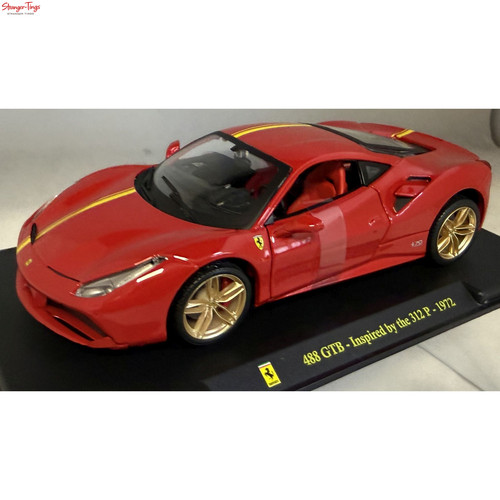 Ferrari 488 gtb red inspired - gtb,