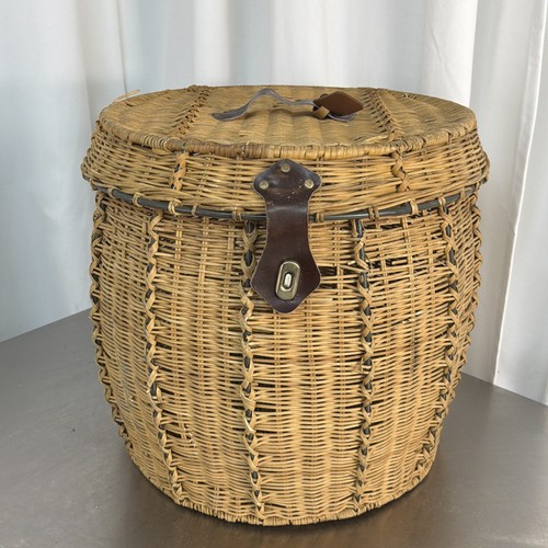 Vintage harrods basket wicker - vintage,