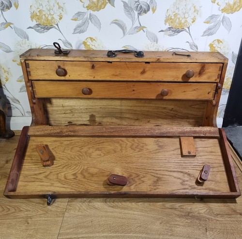 Large wooden vintage - wooden,