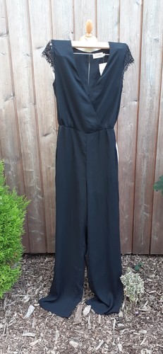 Louche silky jumpsuit black - louche,