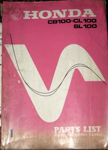 Honda cb100 cl100 sl100 - cl100,