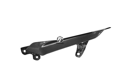 Carbon chain guard for ducati - carbon,