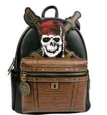 Disney Loungefly  Pirates  Of The Caribbean Dead Men Tell No Tales Mini Rucksack