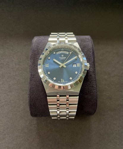 Tudor royal 41mm blue - tudor, diamond