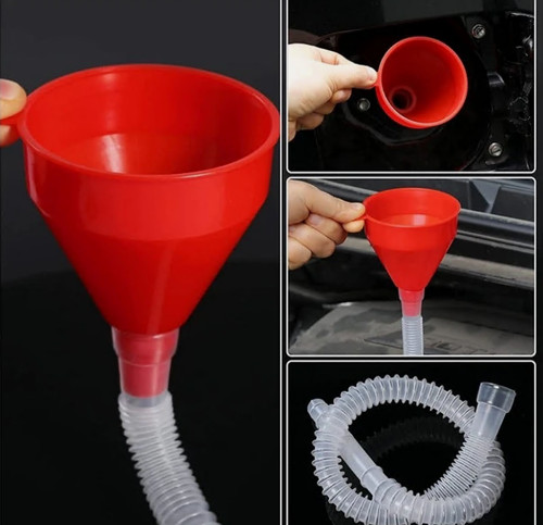 Car fuel funnel with hose - fuel,