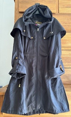 Denim parka hooded - parka,