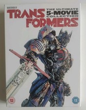 Transformers: 5-Movie Collection - DVD - 6 DISCS *Slip Cover *VGC *RARE SEE PICS