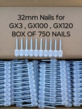 32mm Nails Suitable For Hilti GX3 , GX120 , GX100 Nail Guns Box 750  nails