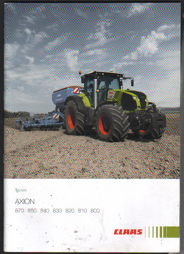Claas axion 870 850 - axion, 850,