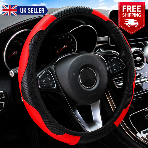 Leather car steering - car, wheel