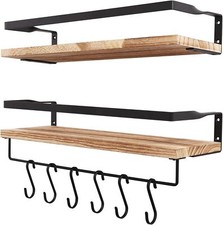 Set of 2 Floating Shelves