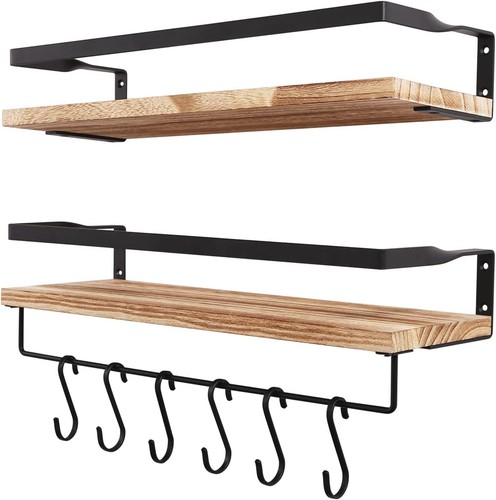 Set floating shelves - of, 2