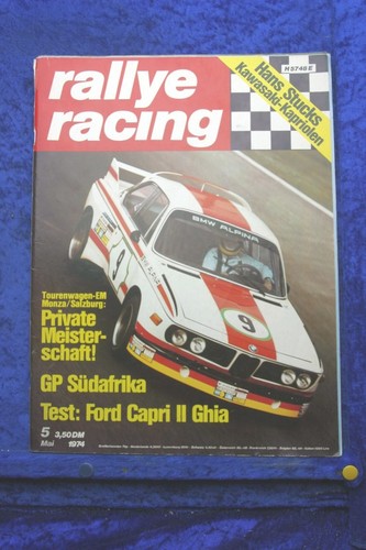 Rally racing ford - 5/74,