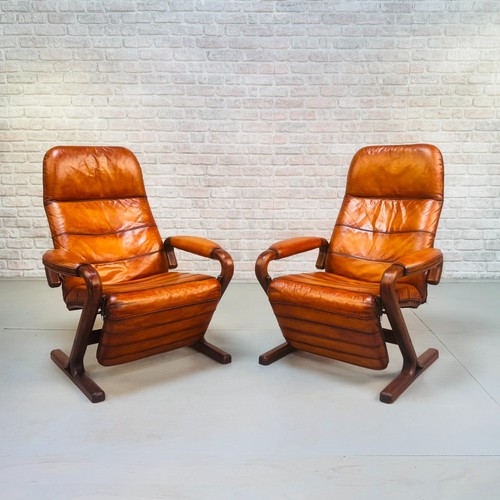 Pair vintage danish zero - pair,