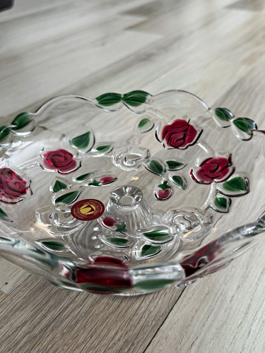 Waltherglas glass pedestal - glass,