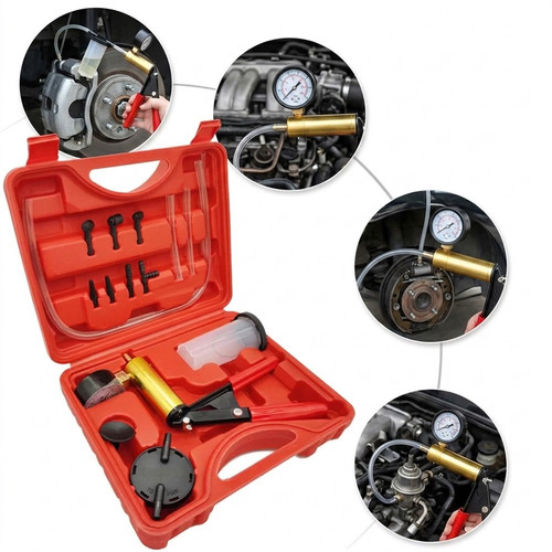 Hand vacuum pump - hand, held